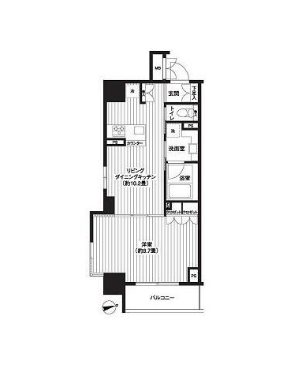 レジディア新御徒町 間取り