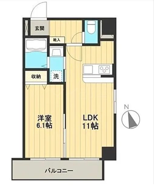 ルッソアグランデ     203号室 間取り