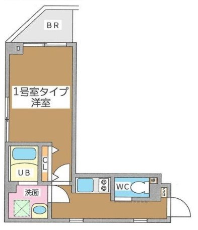 リベルタ銀座イースト 間取り