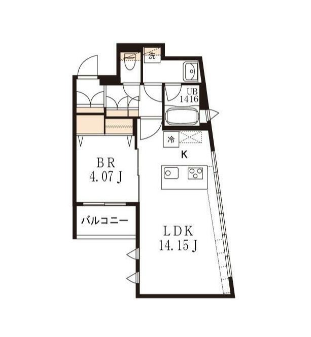 ガーデン小石川   307号室 間取り