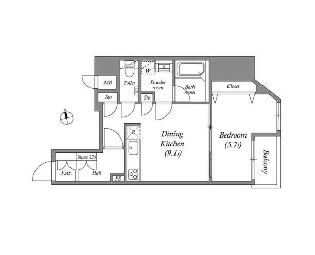 グランパセオ本郷三丁目  間取り