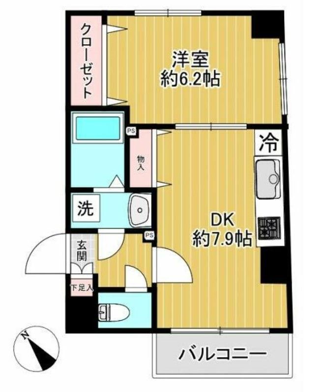 ヴィーダ文京関口 間取り