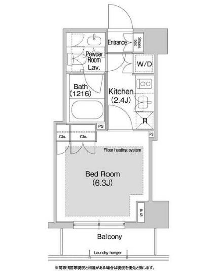 コンフォリア日本橋人形町イースト   間取り