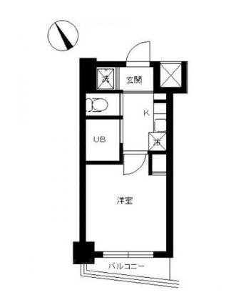 スカイコート後楽園EAST 間取り