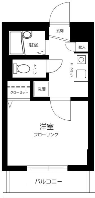 スカイコート東日本橋 間取り