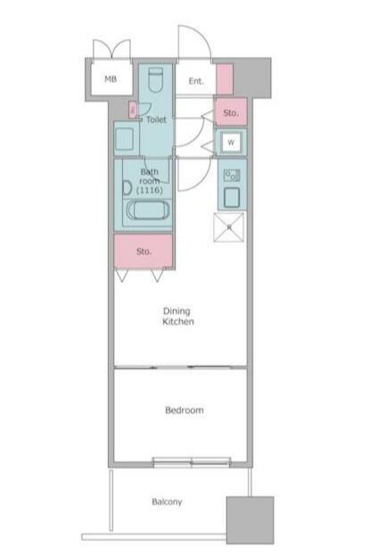 レジディア上野池之端 間取り