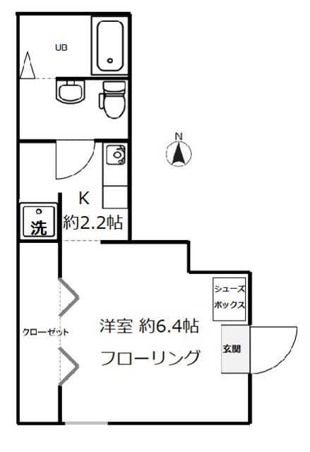 パティオ・デ本郷    107号室 間取り