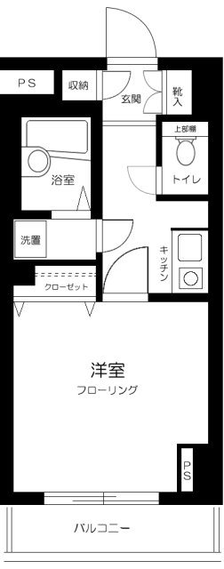 スカイコート本郷東大前壱番館 間取り