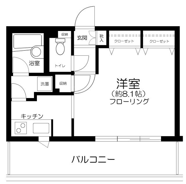 東急ドエルアルス本郷南      205号室 間取り