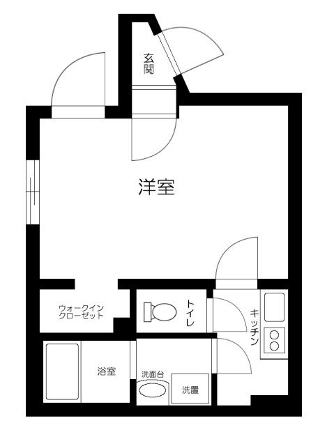 プランドール蔵前    402号室 間取り