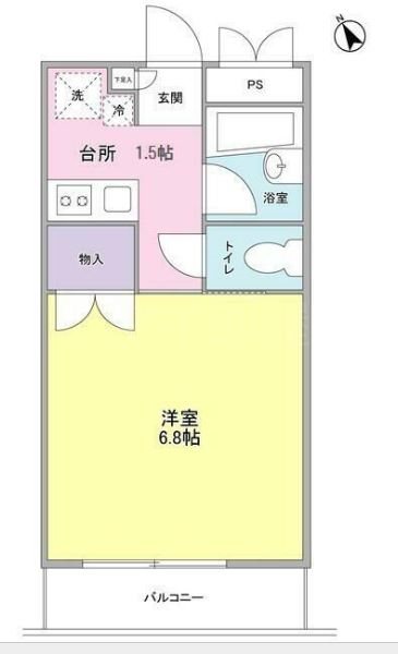 フローラ本駒込 間取り