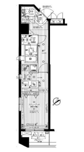 デュオスカーラ東日本橋    間取り