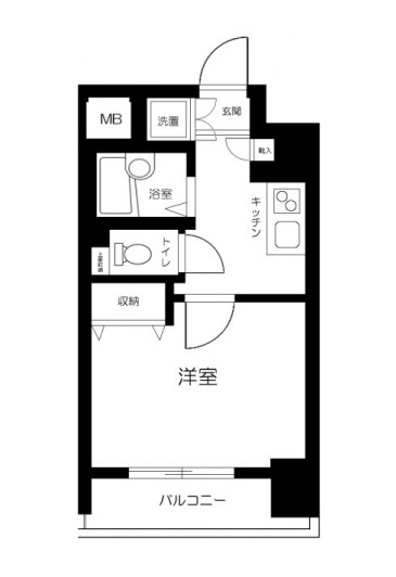 パークウェル湯島 間取り