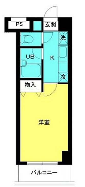 スカイコート文京小石川第3    504号室 間取り