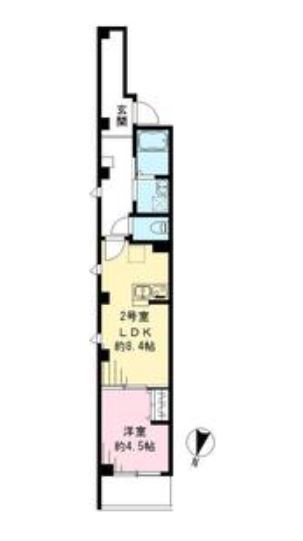 ラシーネ天神下    間取り