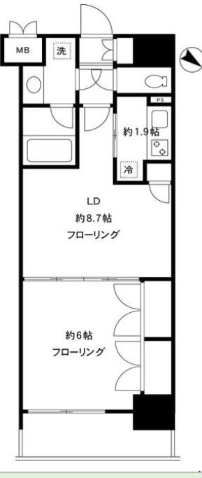 エピック東日本橋レジデンス   204号室 間取り