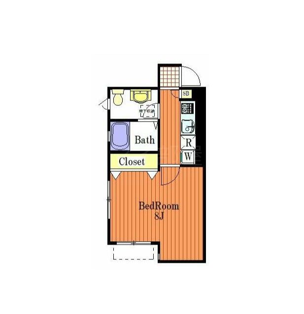 リュエル    103号室 間取り