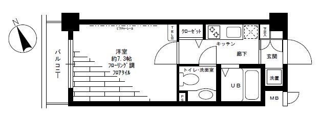 ステージグランデ市谷薬王寺 間取り