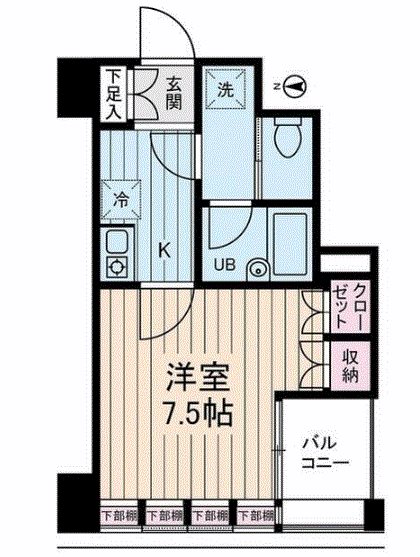 アムス馬喰町 間取り