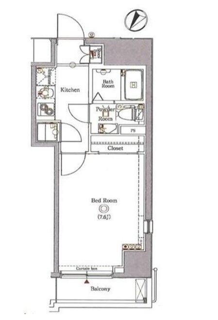 AXAS日本橋浜町 間取り