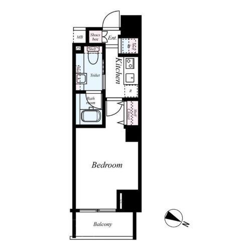 パークウェル東大前 間取り