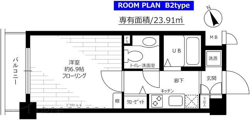 ステージグランデ市谷薬王寺 間取り