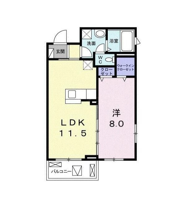 スピティ根津 403号室 間取り