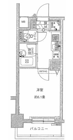 パレステュディオ小石川後楽園 間取り