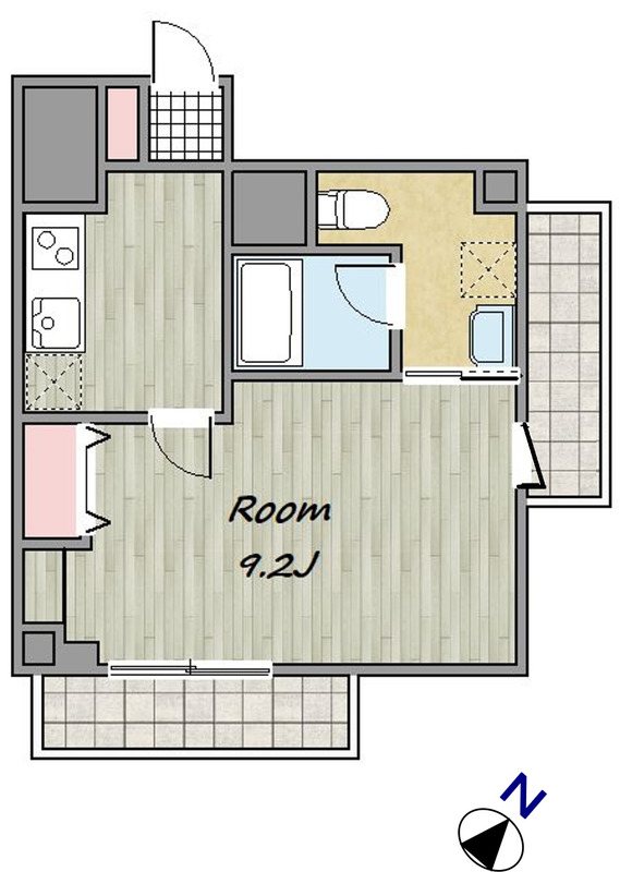 コンフォラス千石  間取り