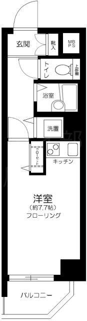 ヴェルト日本橋シティ   207号室 間取り
