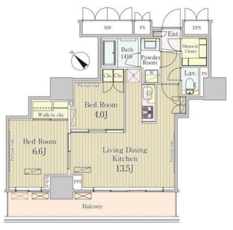パークアクシス御茶ノ水 間取り