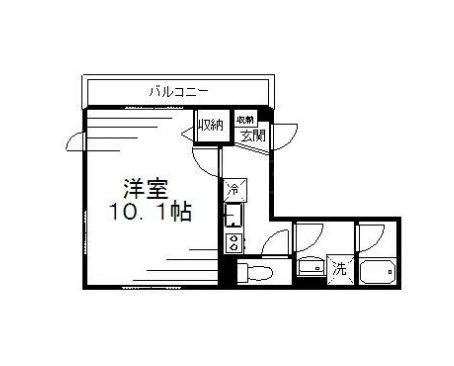 ローズコート日本橋茅場町 間取り