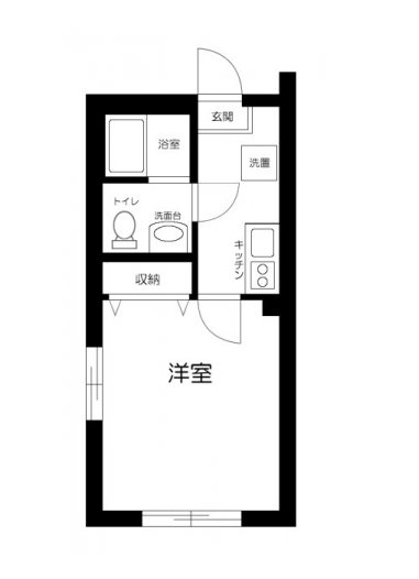 プランドール蔵前    間取り