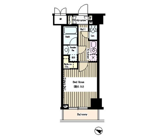N35　EAST   間取り