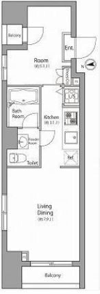 ラ・グラーズダイヤモンドマンション秋葉原  間取り