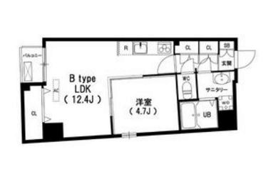 リブリフィオナ  201号室 間取り