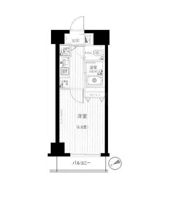 プレール・ドゥーク文京白山      103号室 間取り