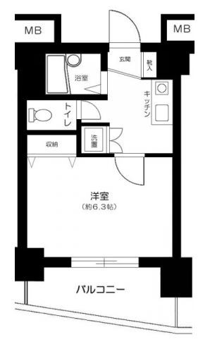 ロアール御茶ノ水順天堂大学前    間取り