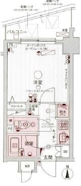 パークウェル曙橋駅前 間取り