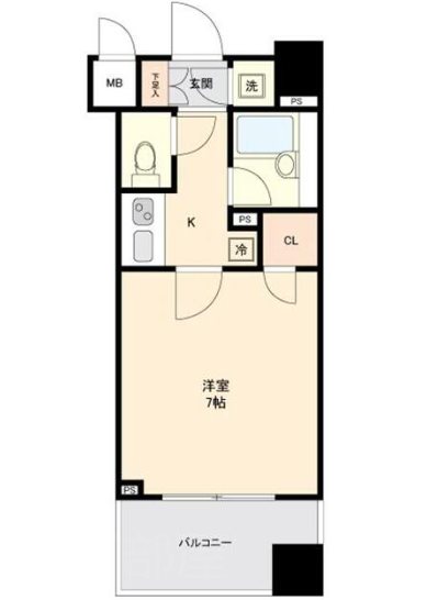パレステュディオ御茶ノ水  間取り
