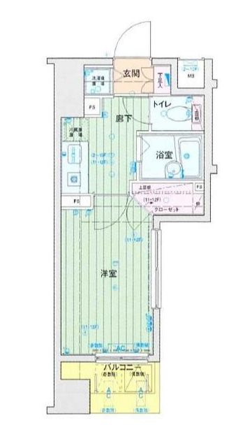 プレール文京ウエスト  間取り