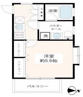 ヴィーブ本郷  801号室 間取り
