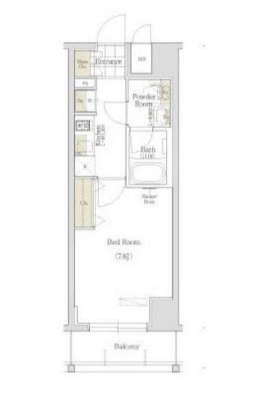 アーバネックス秋葉原EASTⅡ    間取り