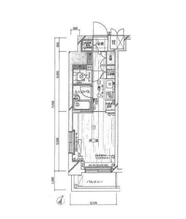 ルーブル日本橋      間取り