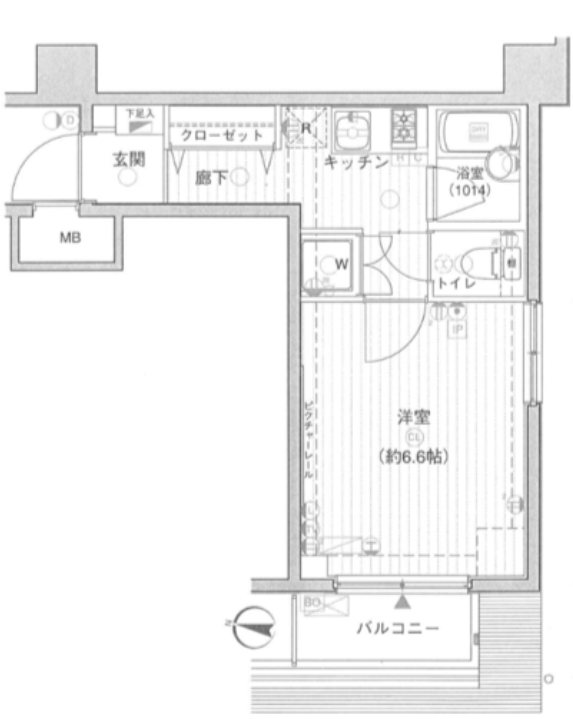 ラグジュアリーアパートメント本郷 間取り