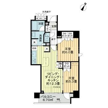 コノエ東日本橋 間取り
