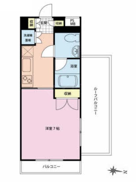 ヴェントラーレ千駄木 間取り