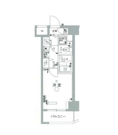 スカイコート後楽園第5 間取り