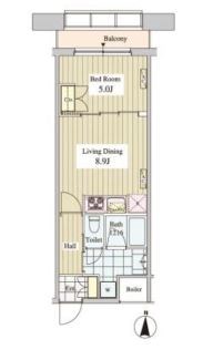 パトリス神保町  間取り