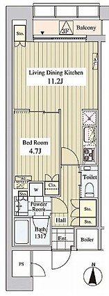 パトリス神保町  間取り